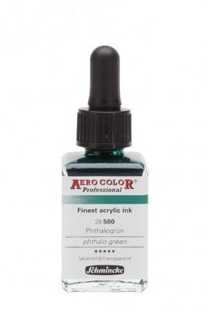 Tinta acrílica Aero Color Professional Schmincke - Verde phthalo