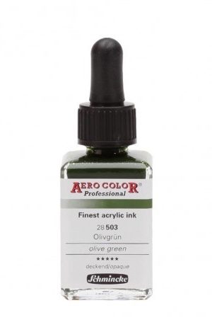 Tinta acrílica Aero Color Professional Schmincke - Verde oliva