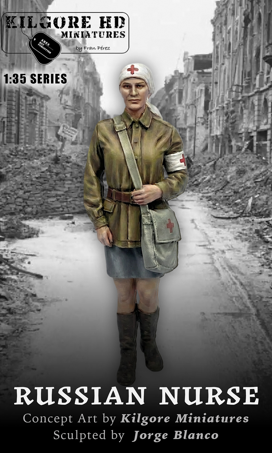Russian nurse 1/35